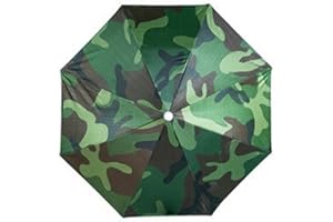 PIGMANA Head Umbrella,Folding Umbrella Hat for Adults and Kids | UV Protection Adjustable Headwear for Fishing Golf Camping Beach Gardening Sunshade Outdoor