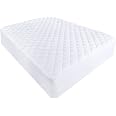 Utopia Bedding Protège-Matelas Matelassé 140x200 Cm – Épaisseur 30 Cm – Doux & Respirant Blanc