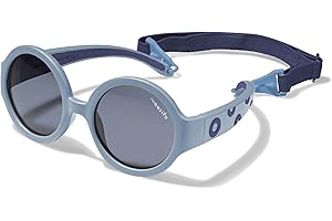 Mausito lunettes de soleil pour enfant 6-24 mois & 2-5 ans | MEILLEUR CHOIX lunettes de soleil enfant 100% PROTECTION UV | Sans BPA | FLEXIBLES avec bandeau ajustable et amovible | Design européen