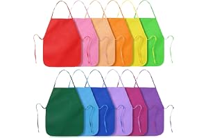 12 barnförkläden att måla på, pysselförklädesset, köksförkläde av non-woven material