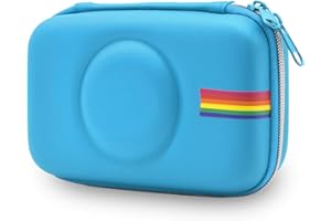 PhD Keisi Custodia per Polaroid Snap & Snap Touch & KODAK Printomatic / Mini 2 / Smile Fotocamera Digitale a Stampa Istantanea, Borsa Rigida in EVA Cover Protettiva Case (Light Blue)