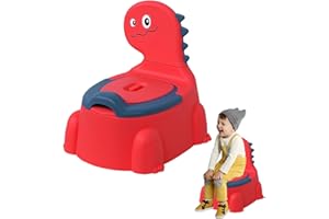 Joyivike Töpfchen Kinder Baby Toilette Kindertopf Kindertoilette Dinosaurier Themen Potty Klo Babytopf Kind Topf WC Toepfchen Kleinkinder Training Tragbares Ab 1-6 Jahr Jungen Mädchen Kindertöpfchen