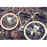 StillCool shifashionshop Vintage Graffiti Vinyl-Aufkleber für Skateboard/Snowboard-Koffer, Fahrrad, Auto Aufkleber, Mischung, 100 Stück - 3