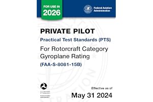 Private Pilot Practical Test Standards (PTS) for Rotorcraft Category Gyroplane Rating (FAA-S-8081-15B)