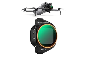 K&F CONCEPT Variable ND2-32 Filter Compatible with DJI MINI 5 PRO Neutral Density, Waterproof Neutral Density Filters ND for Drone Mini 5 PRO