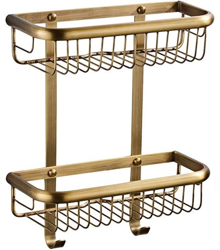 Wandplank Set van 3 - Brons Antiek - 120x20x3cm - Ferro | Leen Bakker