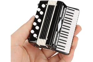 WANDISY Crazy Sale Miniature Accordion Model Display, Mini Musical Ornaments Craft Home Decoration
