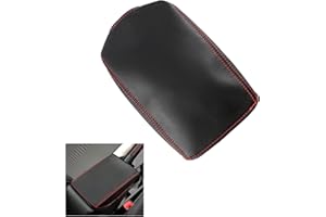 ‎YEE PIN YEE PIN 2023 Taigo Armlehnen Abdeckung für VW Taigo POLO 6 / SEAT Ibiza Typ 6F Hatchback/SEAT Arona Mittelarmlehne Deckel Leder Schutzhülle Armlehnen Schutz Mittelkonsole Zubehör