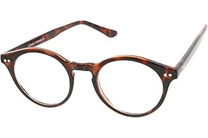 Okulary neutralne KISS® - stylu MOSCOT mod. WAVE Johnny Depp - oprawa optyczna Light RETRO mężczyzna kobieta unisex