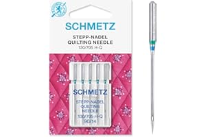 Schmetz QUILTING Needle Range (Packs of 5) - Various Sizes (90/14 (Thickest)) by Schmetz