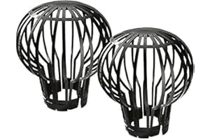 WERKA PRO - goutière 2 Filtres pour gouttières Crapaudine, en PVC