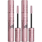 Maybelline New York Lash Sensational Sky High Mascara, Limit Length &amp; Volume Redefined, Black (Pack of 2)