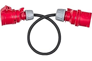 Milivolt CEE 32A (mâle) - Adaptateur CEE 16A (femelle)