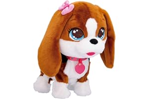 CLUB PETZ Susy - Divertente e Morbido Cagnolino di Peluche che Canta, Balla e Risponde a +20 Comandi Vocali - Giocattolo Regalo per Bambini +4 Anni (Lingua Italiana)