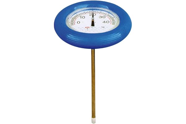 Productos QP Thermomètre flottant pour piscines, idéal pour eaux extérieures, flottation horizontale