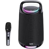 LinkTech M406 Premium RGB 80W Mikrofonlu Kablosuz BT Hoparl&ouml;r