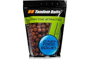 Tandem Baits Bouillettes Pêche À La Carpe Carp Food Boilies 18 mm 1 kg