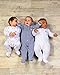 The Essential One - 3 Pack Baby Girl Floral Sleepsuits - ESS114