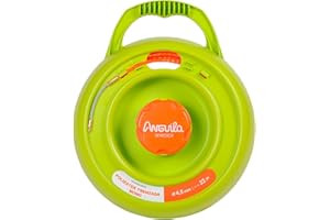 Anguila Max | Winder | Enrollador | Poliéster Trenzado | Color Naranja | Diámetro 4,5mm | 22 metros