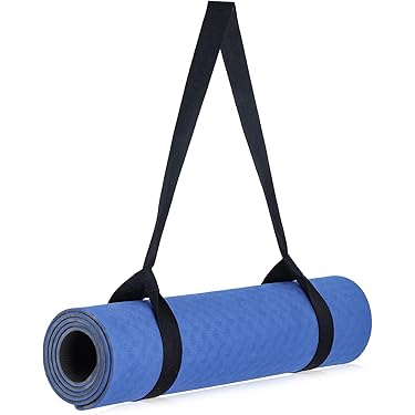 10 Fascie Elastiche Per Tappetino Yoga - Cinghie Regolabili In Poliestere Per Trasporto Facile - Foto 6