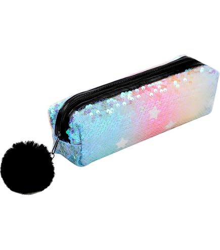 ASTUCCIO 3 ZIP CON PAILLETTES REVERSIBILI FROZENY - FR0629