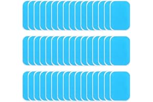 ADAKEL 60 Stück EMS Gel Pad, EMS Muskelstimulator Ersatzteile für EMS Trainer Bauchtrainer Muskelstimulation Elektrostimulation, Abs Trainer Ersatz Gel Pad