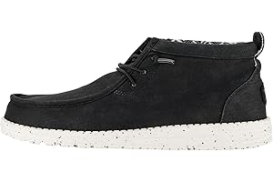 HEYDUDE - Wally Mid Canvas - Scarpe Uomo Slip-On Stivaletti