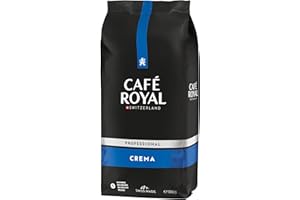 ‎CAFÉ ROYAL Café Royal Professional Line Bohnen, Crema, 1kg Bohnenkaffee, Rainforest Alliance zertifiziert, 100 Prozent Arabica Kaffee
