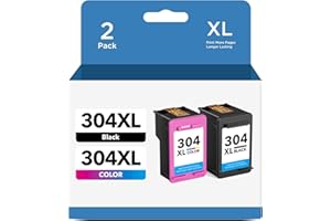 INKPAD Wkład atramentowy 304XL Multipack Kompatybilny z HP 304 XL do HP Envy 5030 5010 5020 5032 do Deskjet 2630 2620 2622 2632 2633 2634 3720 3730 37373 34 EU