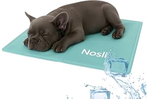 Nosli Kühlmatte für Hunde, Katzen & Menschen (40x50cm) • Selbstkühlende Hundematte mit Gel • Gel-Kühldecke Hund • Matte für Haustiere & Mensch
