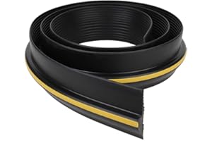 GENERIC Garage Door Seal Strip Floor Rubber Threshold DIY Weatherproof Strips Garage Door Bottom Sill Seal for Garage Doors Floor Doors (7 FT)
