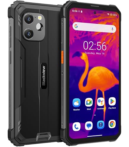Blackview BV6200 Plus Outdoor Telefoon – 11000 MAh, 24GB+256GB/2TB, Android 14, IP69K, 98dB Luidspreker, NFC, 6,56″ 90Hz – Onverwoestbaar Voor Avontuur
