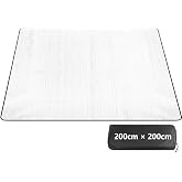 Insulated Camping Mat 200 x 200 cm Aluminium Double Sided Picnic | EVA keeps its shape and resists wind and rain, as a tent b