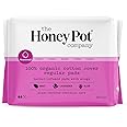 The Honey Pot Feminine Pads with Wings Regular, 20 Count