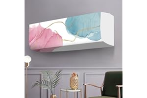 EN AyuL Copertura del condizionatore d'aria coperta antipolvere copertura, a parete aria condizionata protezione sacchetto antipolvere per condizionatore d'aria taglia unica (A, 1 pz)