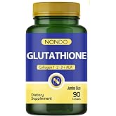 Nondo Glutatyon Jumbo 90 Tablet Glutathione Kolajen 1-2-3 ALA Bromelain Hyaluronik Asit 3 AYLIK KULLANIM