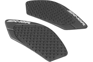 Three T Moto réservoir Traction Pad côté gaz genou Grip protecteur compatible avec NINJA ZX10R 2008 2009 2010