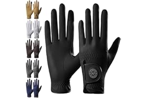 AF EQUESTRIAN Guanti da equitazione da donna, in pelle sintetica di alta qualità, modello Sui Sereno, motivo pelle di serpente, colore: grigio