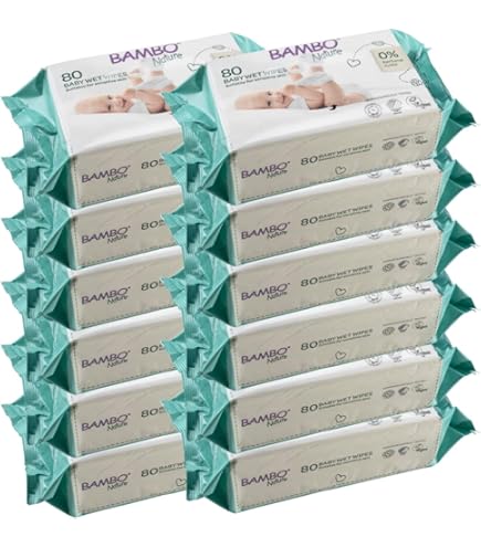 Bambo Nature Babyluiers Maat 3/M 4-8kg 52 Stuks