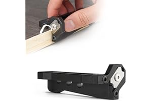 TOPQYY Handhobel Holz Hobel Einhandhobel, Fasenhobel Eckhobel, Holzbearbeitungsflugzeug Holzschreiner Holzbearbeitungshobel, Kantenschneiden Hobel für Einbaumöbel, Möbelkantenband,Schrankkanten