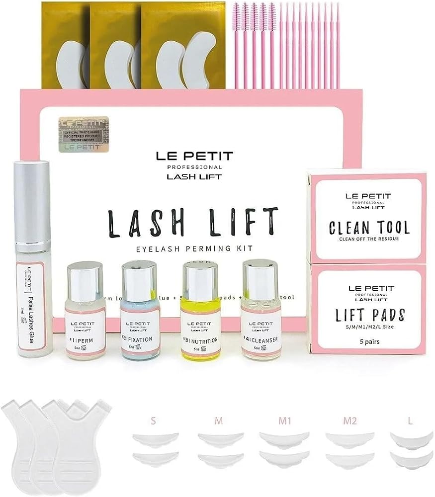 Kirpik Lifting Seti, Lash Lift, Kaş & Kirpik Perma Seti (FULL SET)