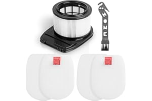 Jollsung Filters Set for Shark IZ300EUT,IZ300, IZ300EU, IZ300EUT, IZ320 IZ320EU, IZ320EUT Cordless Vacuum Cleaner Anti Hair Wrap Akku-Staubsauge