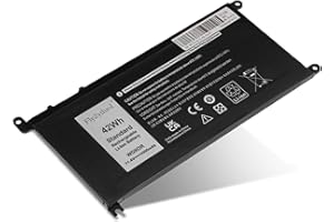 FlyZythrol 42Wh WDX0R laptop battery Compatible With Dell Inspiron 13 15 5000 7000 5379 5378 5565 5567 5570 5765 7368 7378 7570 7573 7579 Latitude 3340 3390 3400 3490 3590 5468 5568 P69G WDXOR 3CRH3