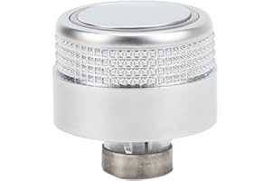 Ymiko 4G0919070 MMI Radio Lautstärkereglerkappe für S6 C7 2011–2017/A6 Allroad 2013–2017/A7 Sportback 2011–2017/RS6 2013–2017/RS7 2014–2017