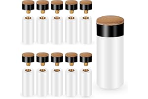 Sliverdew Billard Queue Spitzen, 10 Stück Harte Billard Queue Spitzen Ersatz Schraub-Tipps mit Pool Queue Zwinge 12 mm Billard Queue Zubehör Set für Billardstöcke Snooker Pool Queues