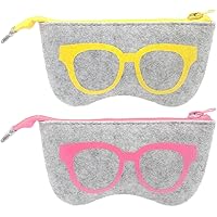 Custodia Morbida Per Occhiali - 4 Pezzi, Pelle Morbida, 18x9 Cm, Universale - Foto 5