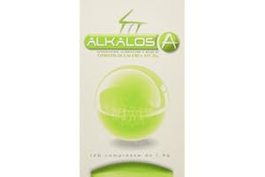 BIO-HEALTH Alkalos a di Biohealth Italia 01020 - Integratore Alimentare a Base di Citrato di Calcio, Potassio e Magnesio con Vitamine D - Barattolo da 120 Compresse