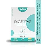 Digestaz, Sindirim Enzimleri + Bromelain +Betain HCL+ Lipozomal Berberin + &Ccedil;inko L-Karnosin