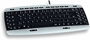 Cherry CyMotion Pro Compact Keyboard USB/PS2&nbsp;Silver/Black