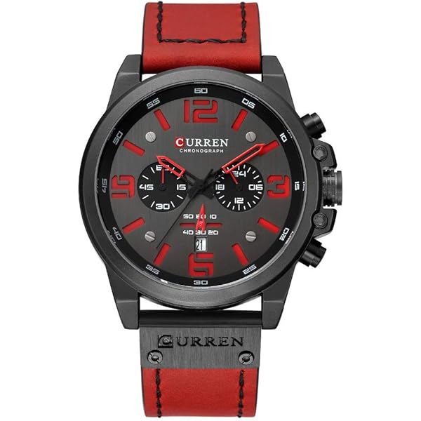 Chronograaf Horloges voor Mens Militaire Multifunctionele Waterdichte Quartz Roestvrij Staal Horloge, Casual Horloge